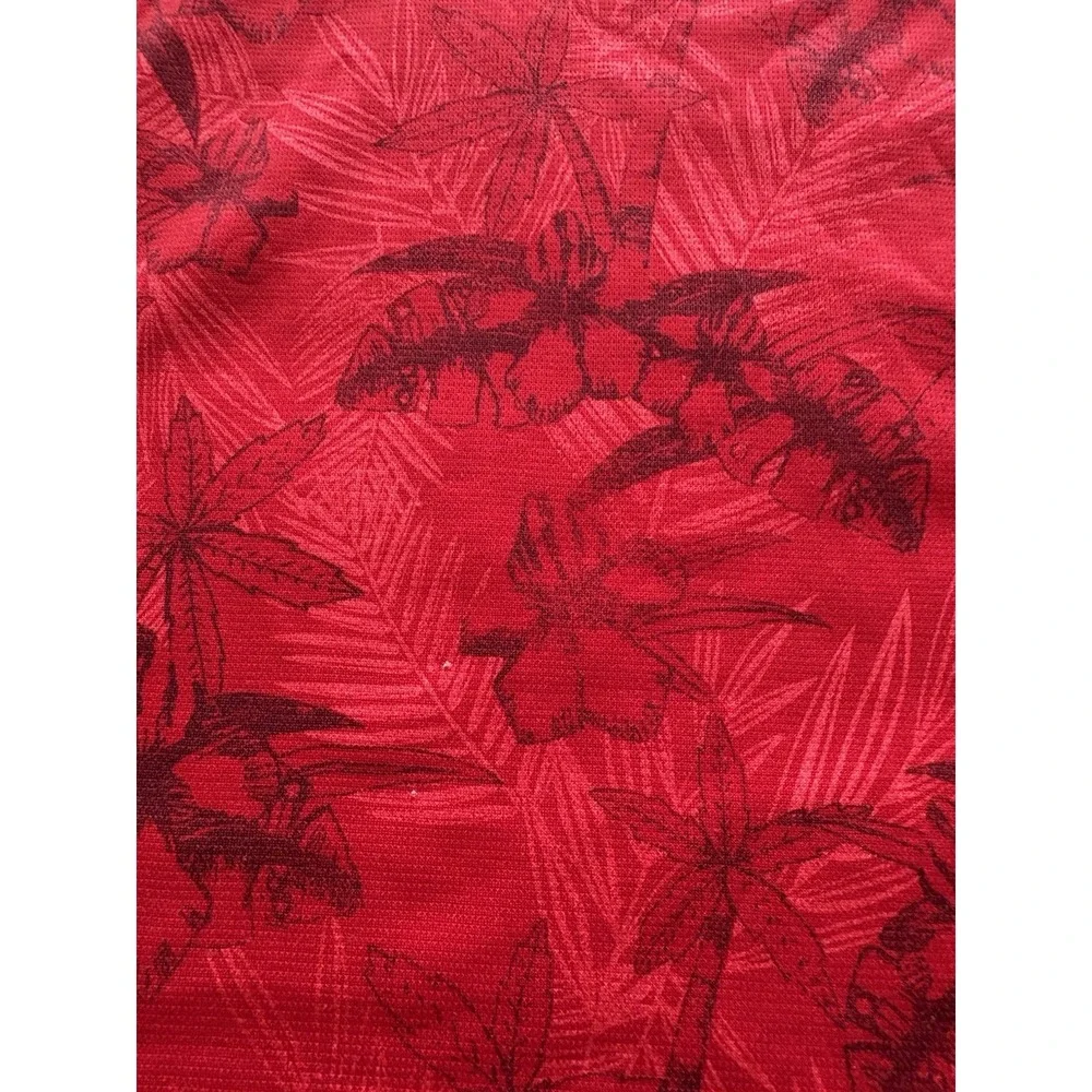 Champion University of Maryland‎ Short Sleeve Polyester Hawaiian Polo - Red - XL